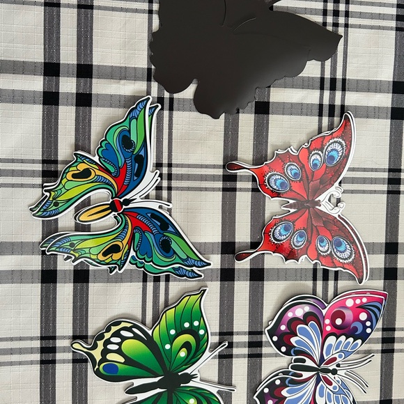 Colorful Butterfly Magnets - Picture 2 of 2